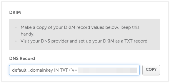 DKIM记录