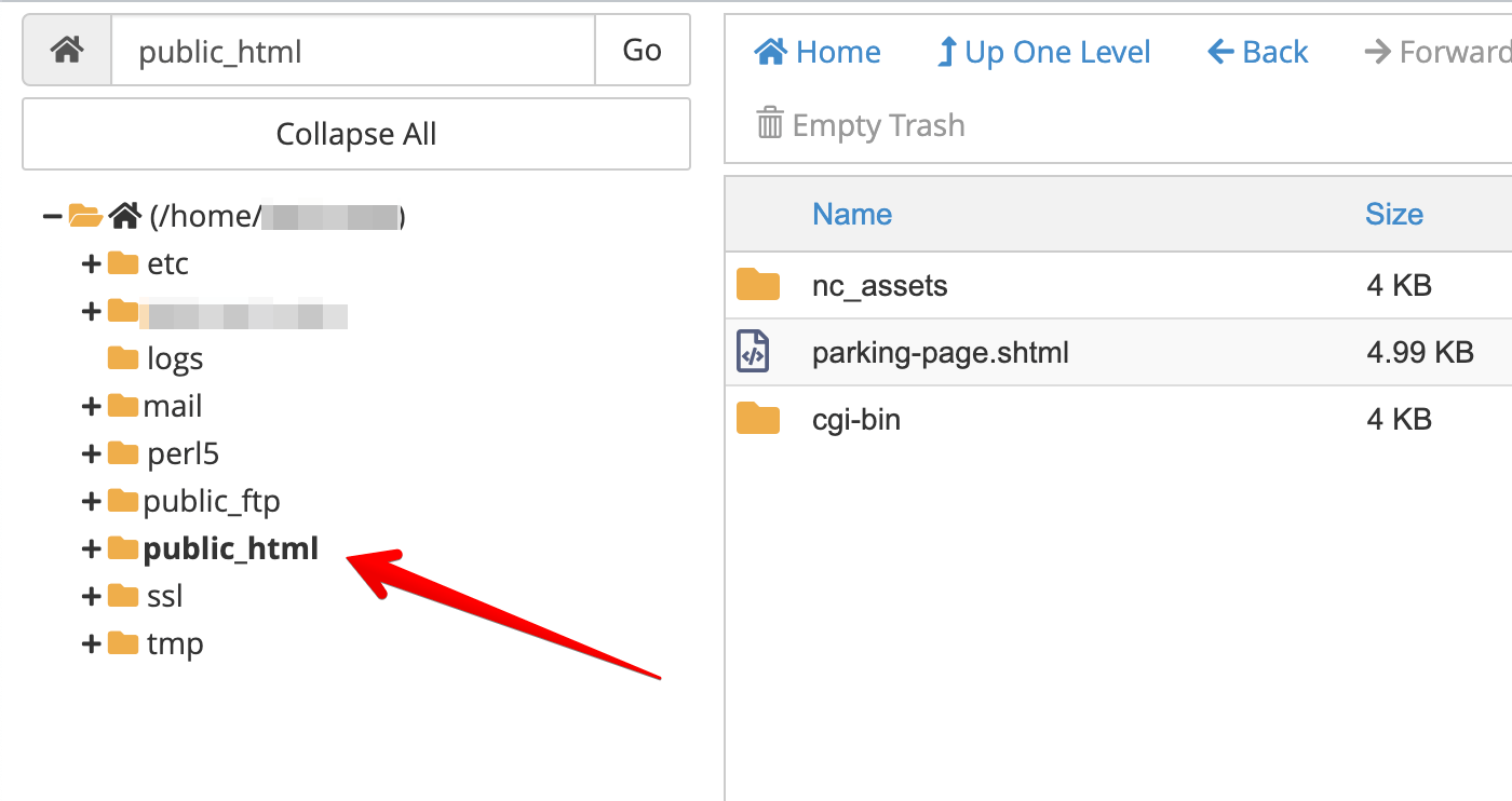 cpanel 文件管理器